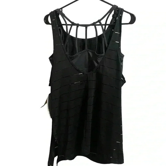 Athleta Max Out Chi Support Tank Black Size Large - Picture 4 of 8